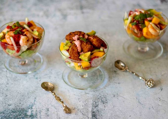 Recipe of Perfect Prawns cocktail with a twist 🍤🍸