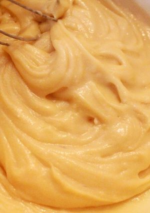 A picture of In the microwave Custard Cream with Rice Flour and Soy Milk.