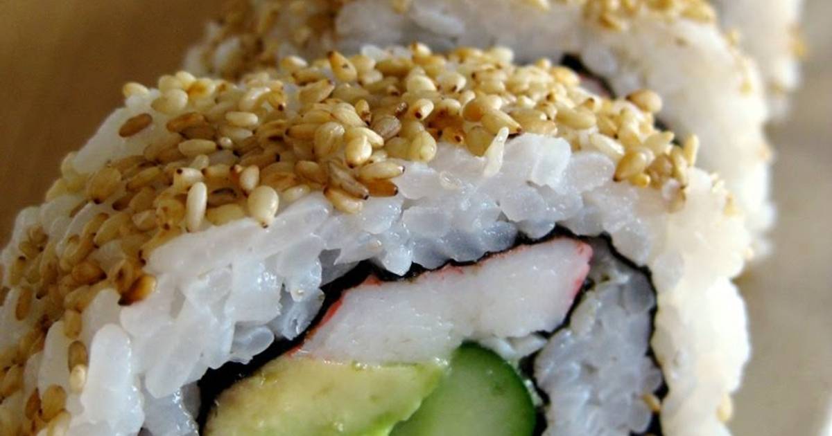 California Rolls With Cream Cheese Recipe By Cookpad japan Cookpad