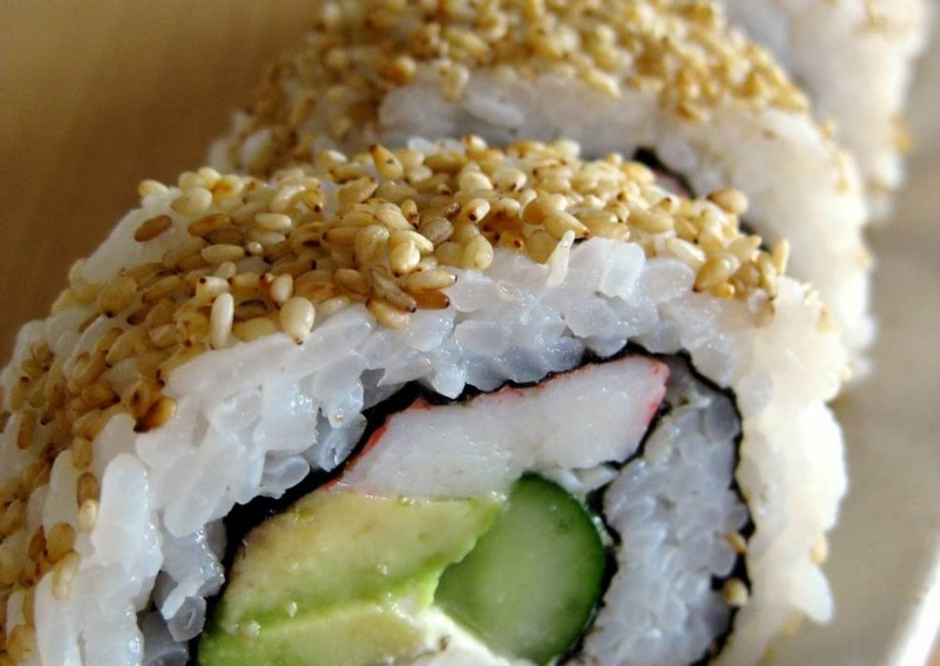 California Rolls with Cream Cheese