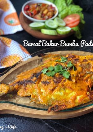Foto resep Bawal Bakar,Bumbu padang