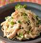 Easy Steps Make Recipes Steamed Chicken &amp; Radish Sprout Salad With Mentaiko Mayo Wasabi the So Delicious So Delicious.