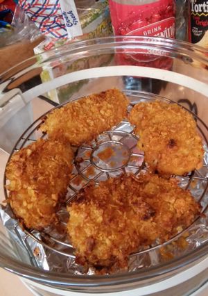 A picture of Crispy chipotle chops.