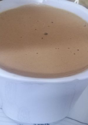 صورة لوصفة مشروب الكاكاو بالحليب المكثف المحلى