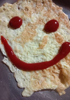 A picture of Egg omelette.
