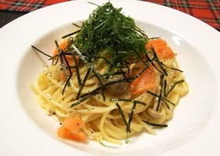 Steps to Prepare Homemade Smoked Salmon Cheese Cream Pasta