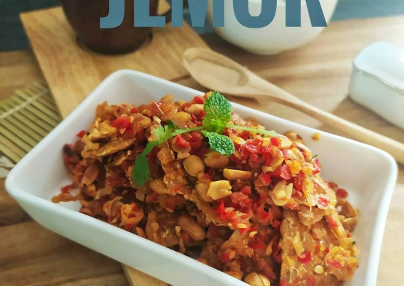Kering Kacang Tempe Jemur (diet garam)