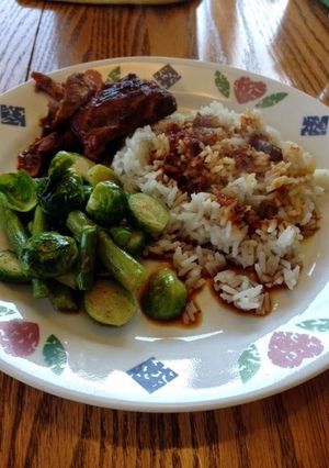 A picture of Honey Garlic Chicken.