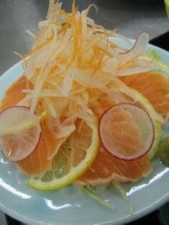 A picture of A Taste of Autumn -- Salmon Salad.