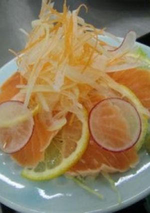 A picture of A Taste of Autumn -- Salmon Salad.
