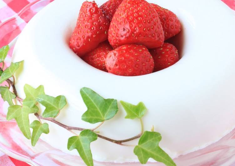 Recipe of Perfect For Mother&#39;s Day! Panna Cotta