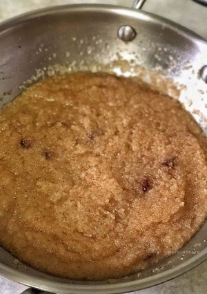A picture of Suji ka halwa.