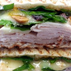A picture of Crunchy Turkey-Brie Panini.