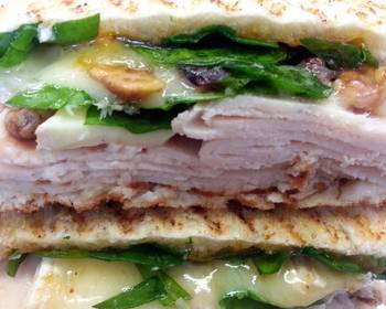 Easy Recipe Crunchy TurkeyBrie Panini Savory Delicious