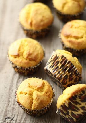 A picture of Easy! Fluffy Kabocha Squash Muffins.