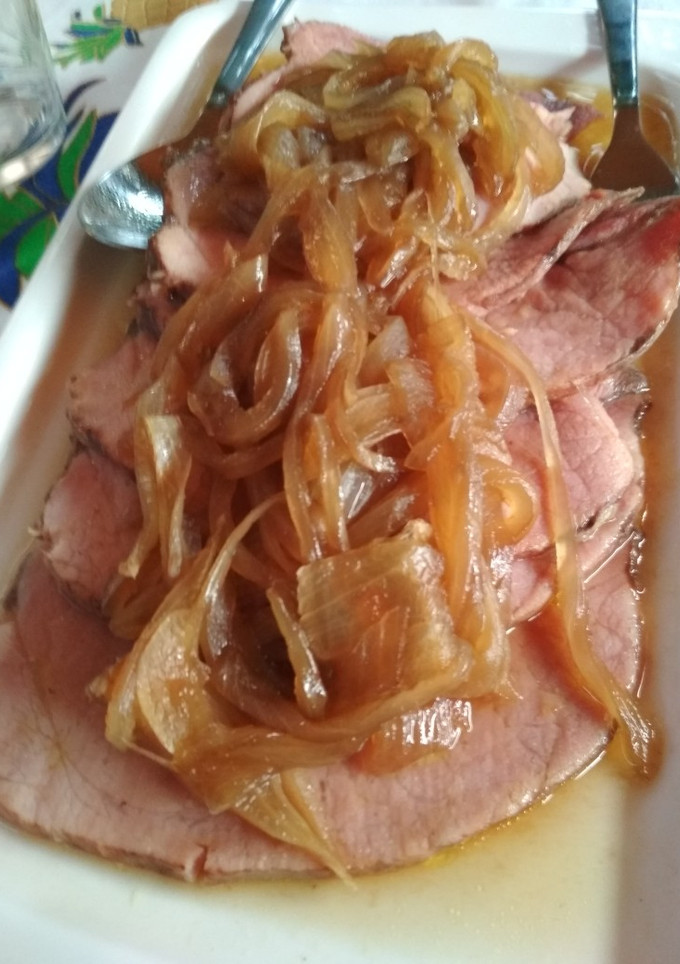 Una foto de Cebolla confitada