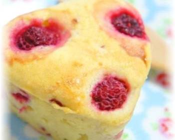 The New Way Serving Recipe Raspberry Cheese Muffin for White Day Yummy