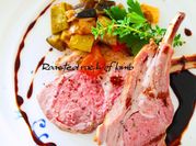 A picture of rack of lamb
