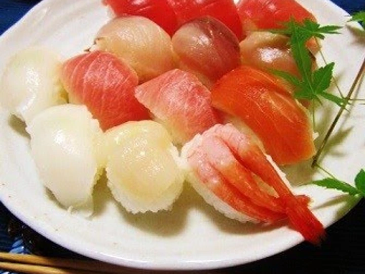 Recipe Nigiri Sushi At Home the So Delicious Tasty