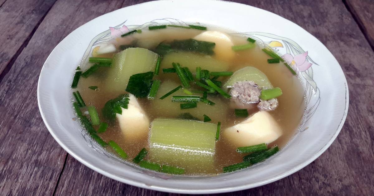 Stuffed Cucumber Soup Recipe by Kanya - Cookpad