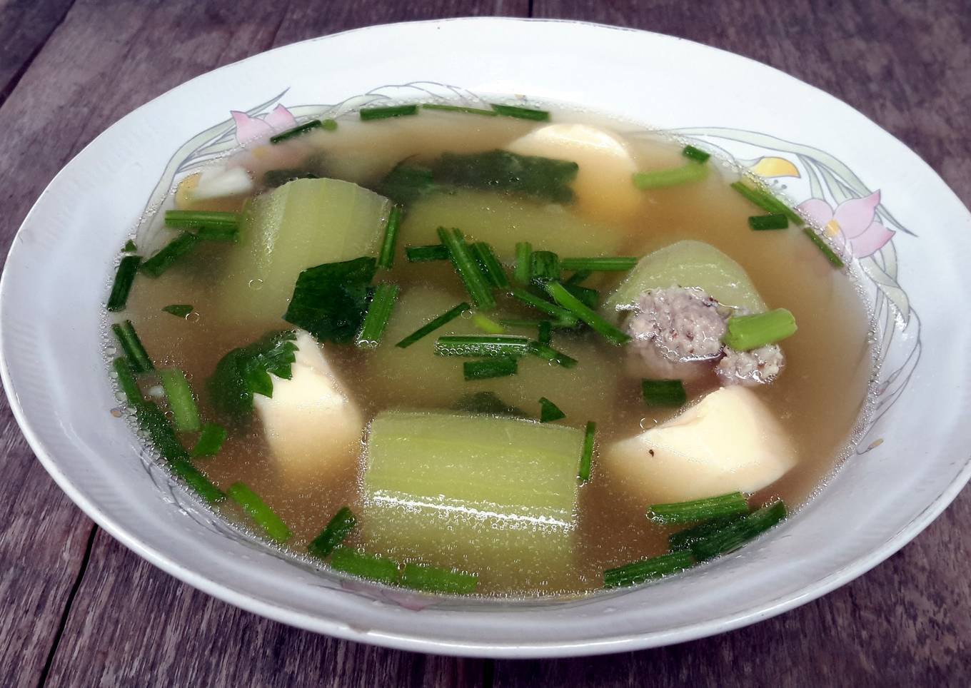 Stuffed Cucumber Soup