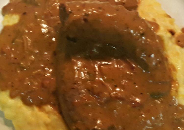 Recipe of Quick Sausage With Brown Onion Gravy.