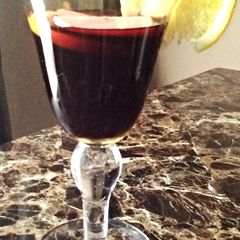 A picture of Taylor's Sangria.