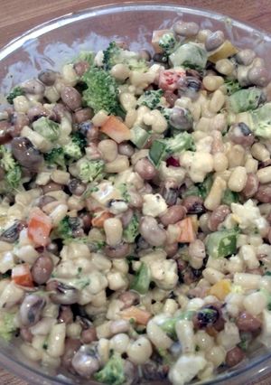 A picture of Yummy Bean Salad.