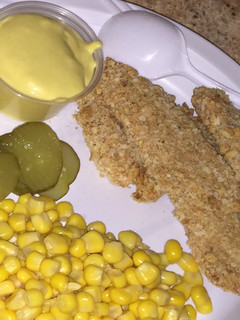 A picture of Crispy Baked Chicken Fingers.