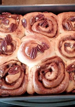 A picture of Cinnamon Rolls.
