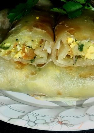 A picture of Vegetables roll.