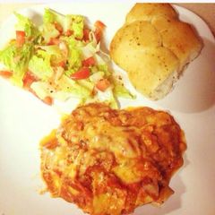 A picture of Skillet Lasagna.