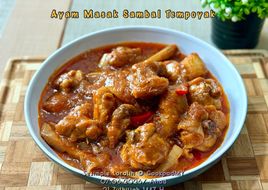 Ayam Masak Sambal Tempoyak Masam Manis