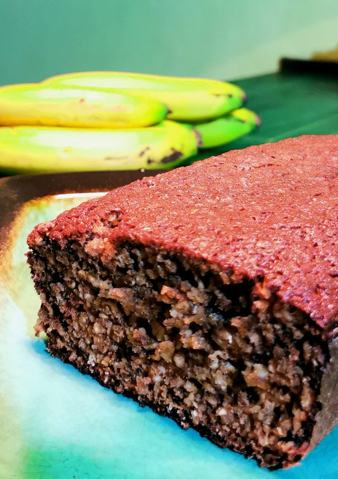 Una foto de Queque de banano (sin grasa)
