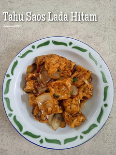 Foto resep Tahu Saos Lada Hitam
