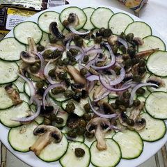 Zucchini Carpaccio A picture of Zucchini Carpaccio.
