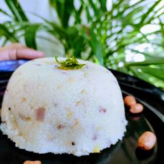 Upittu rava upama A picture of Upittu rava upama.