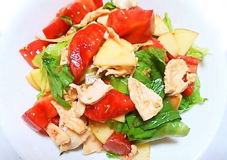 Recipe of Quick Boiled Chicken with Korean Dressing