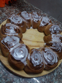 Una foto de Rolls de canela