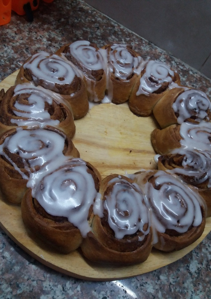 Una foto de Rolls de canela