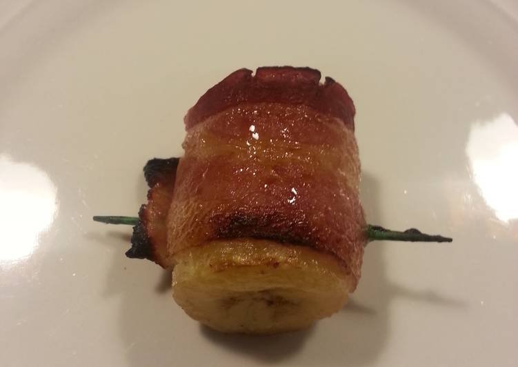 Steps to Make Favorite Bacon Wrapped Bananas