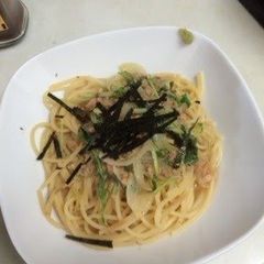 A picture of Tuna Soup Pasta.