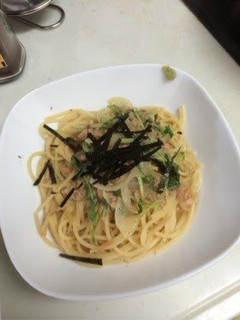 A picture of Tuna Soup Pasta.
