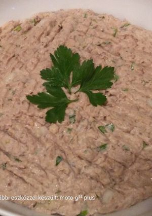 Egyszerű majonézes halkrém recept fotója