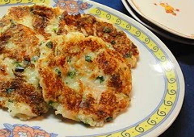 Simple Way to Prepare Award-winning Chewy Daikon Mochi Made in a Frying Pan