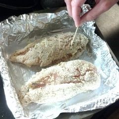 A picture of Apple and Gouda Stuffed Chicken Breasts.