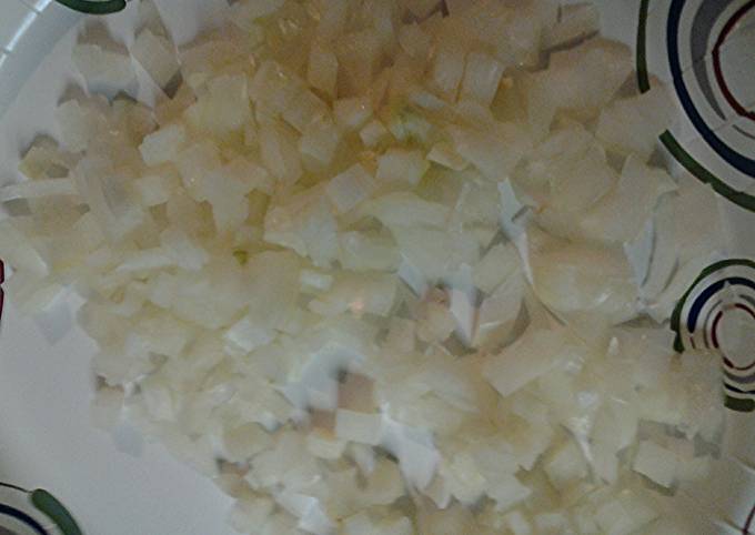 Recipe of Favorite One way to chop an onion