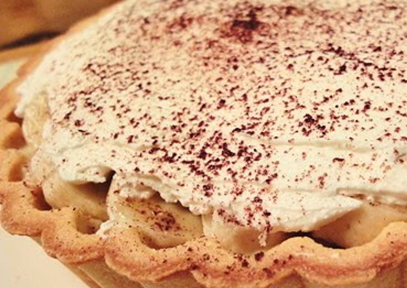 Rich Chocolate Banana Tart
