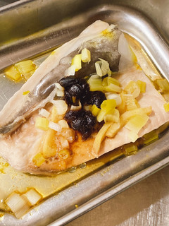 清蒸豆豉虱目魚肚 的食譜成品照片