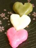 Easy and Lovely Chewy Tender Heart-Shaped Dango (Dumplings)